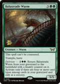 Image for Balustrade Wurm (168) (Prerelease Cards) - Magic: The Gathering