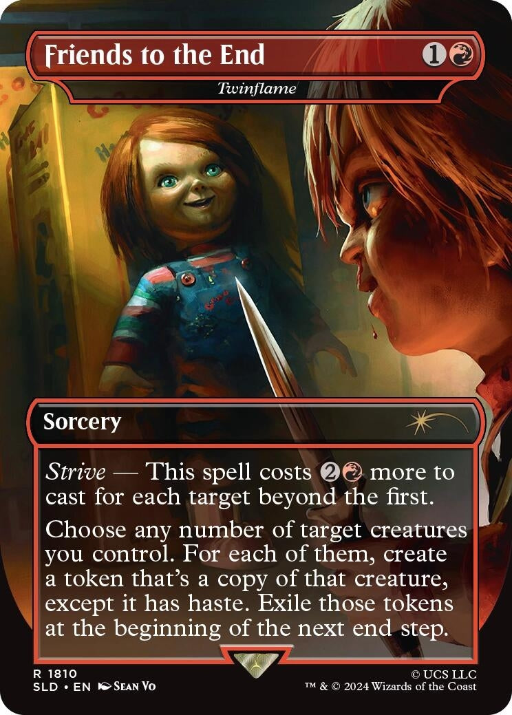 Image for Friends to the End - Twinflame (1810) (Secret Lair Drop Series) - Magic: The Gathering