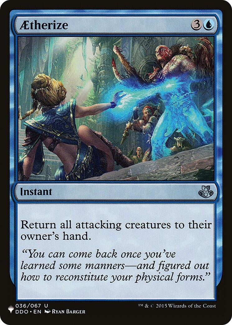 Image for Aetherize (036/067) (The List Reprints) - Magic: The Gathering