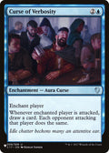 Image for Curse of Verbosity (009/309) (The List Reprints) - Magic: The Gathering