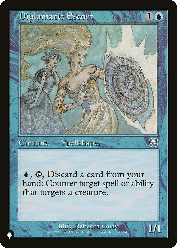 Image for Diplomatic Escort (74/350) (The List Reprints) - Magic: The Gathering