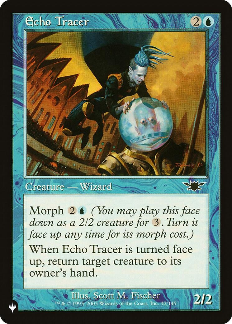 Image for Echo Tracer (37/145) (The List Reprints) - Magic: The Gathering