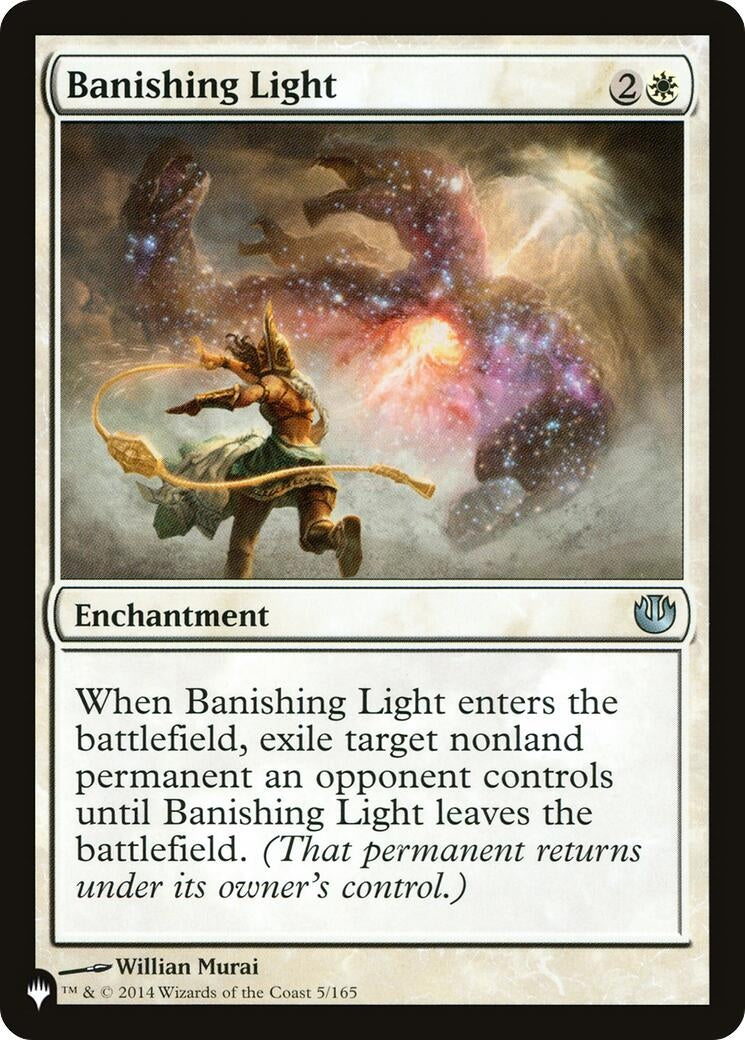 Image for Banishing Light (5/165) (The List Reprints) - Magic: The Gathering