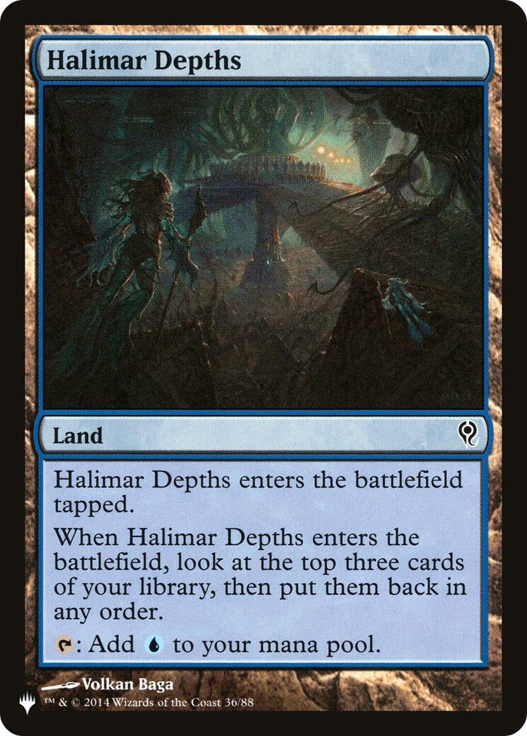 Image for Halimar Depths (36/88) (The List Reprints) - Magic: The Gathering