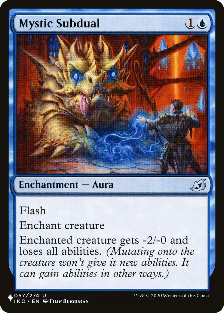 Image for Mystic Subdual (057/274) (The List Reprints) - Magic: The Gathering