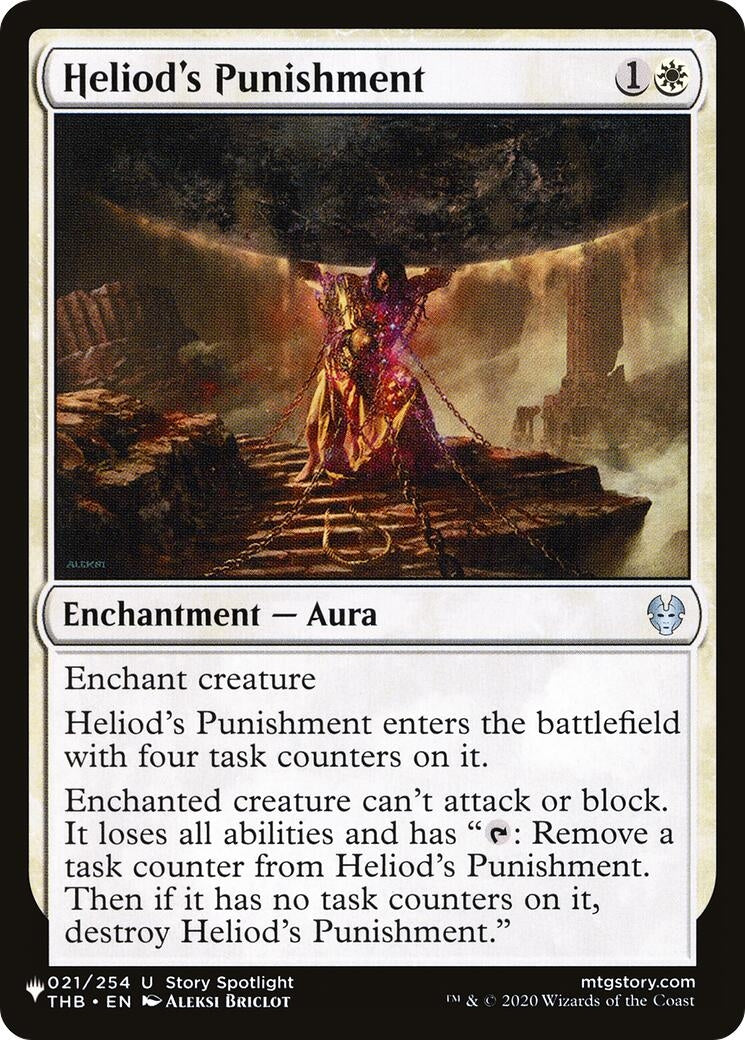 Image for Heliod's Punishment (021/254) (The List Reprints) - Magic: The Gathering