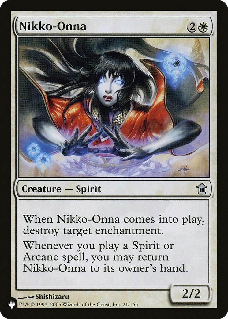 Image for Nikko-Onna (21/165) (The List Reprints) - Magic: The Gathering