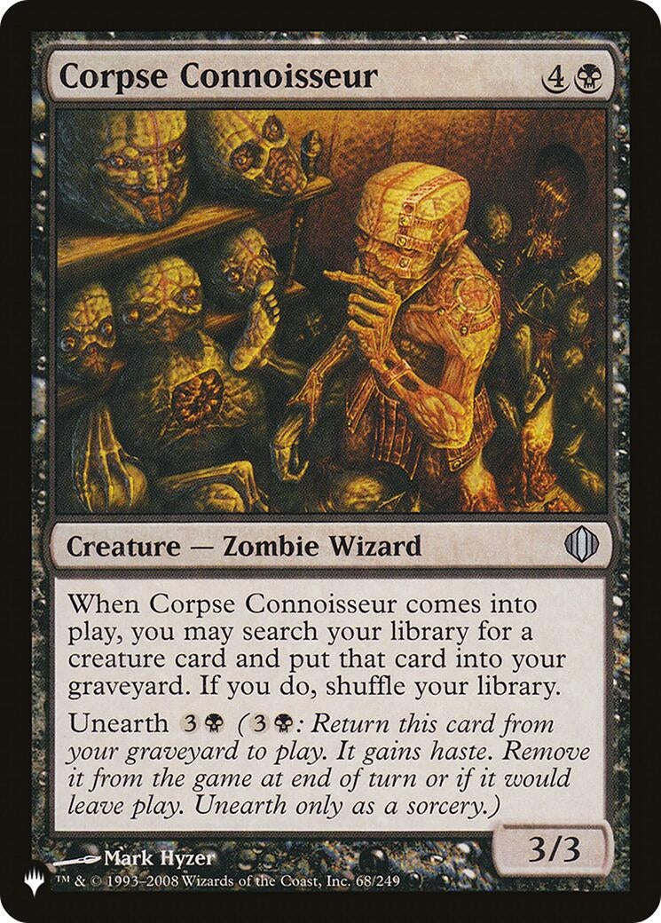 Image for Corpse Connoisseur (68/249) (The List Reprints) - Magic: The Gathering