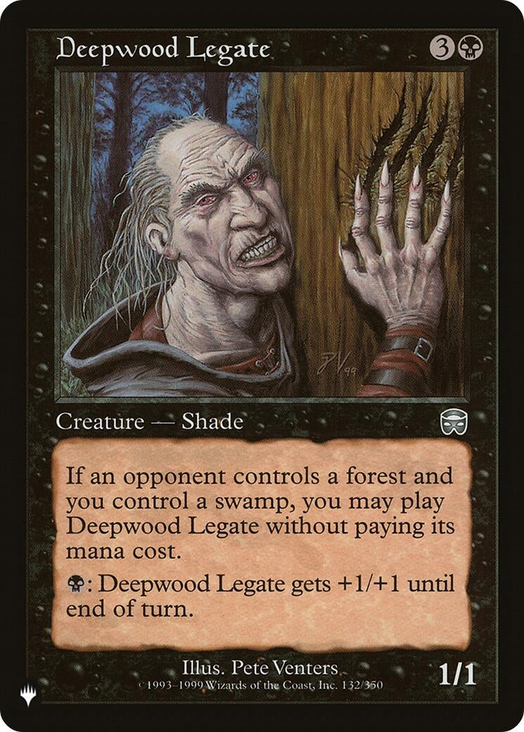 Image for Deepwood Legate (132/350) (The List Reprints) - Magic: The Gathering