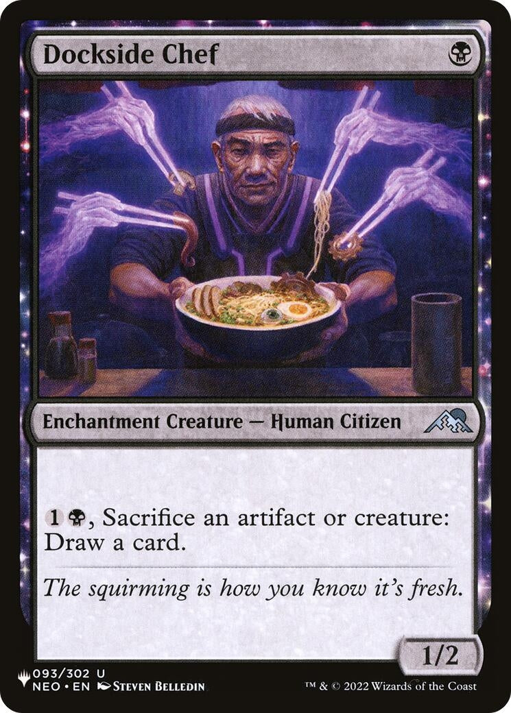 Image for Dockside Chef (093/302) (The List Reprints) - Magic: The Gathering