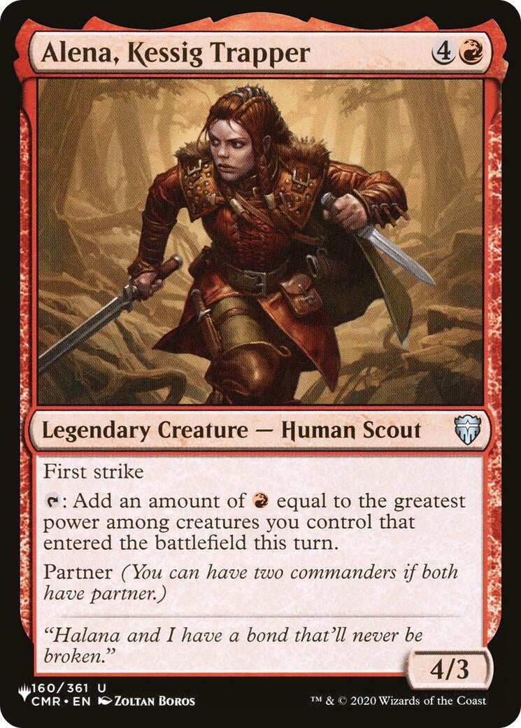 Image for Alena, Kessig Trapper (160/361) (The List Reprints) - Magic: The Gathering