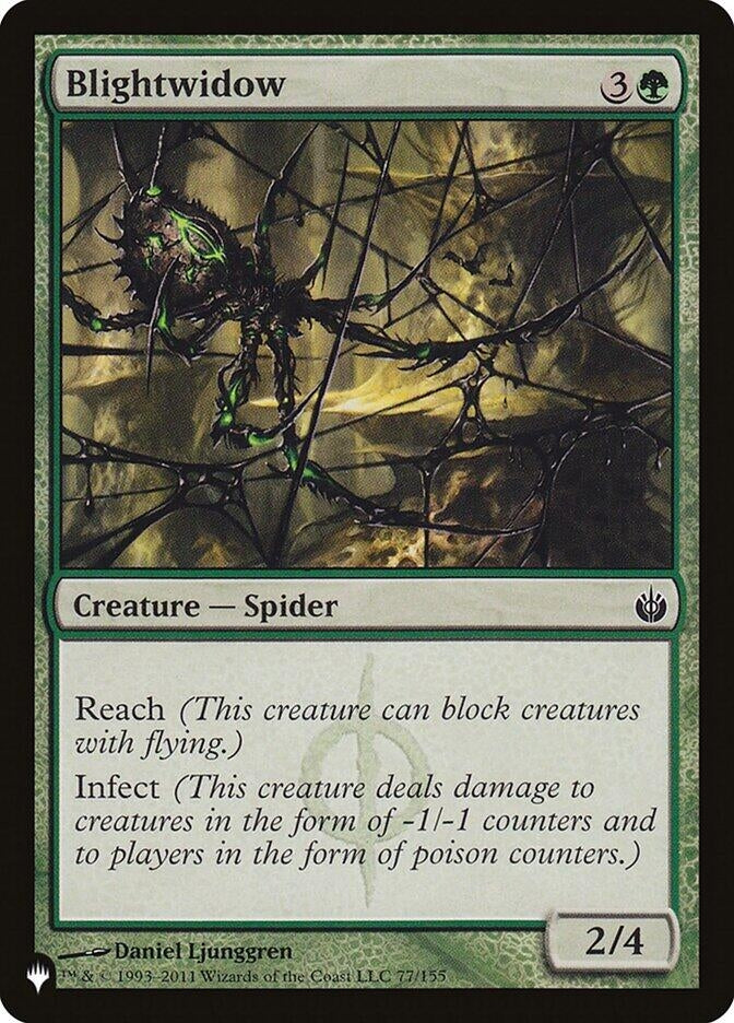 Image for Blightwidow (77/155) (The List Reprints) - Magic: The Gathering