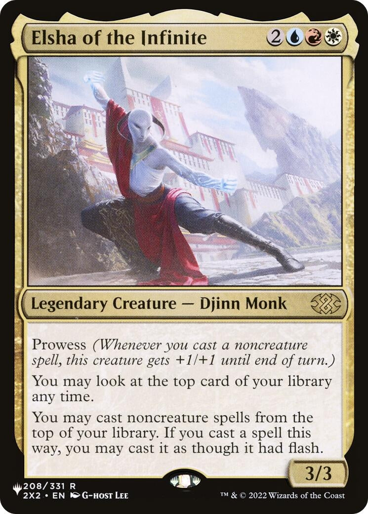 Image for Elsha of the Infinite (208/024) (The List Reprints) - Magic: The Gathering