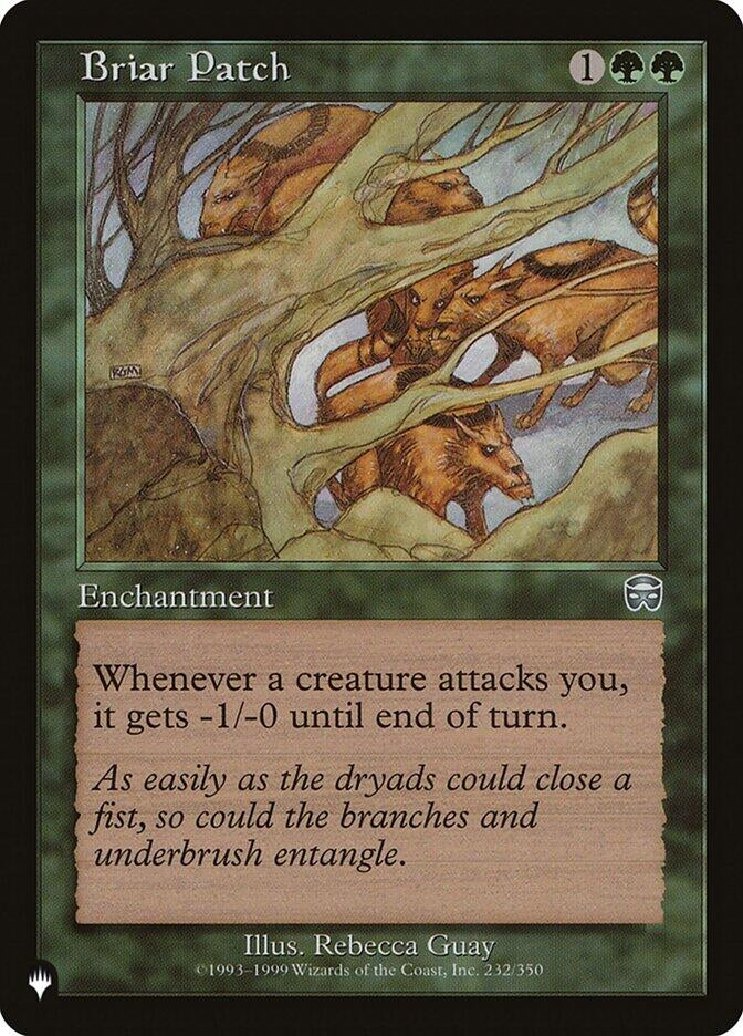 Image for Briar Patch (232/350) (The List Reprints) - Magic: The Gathering