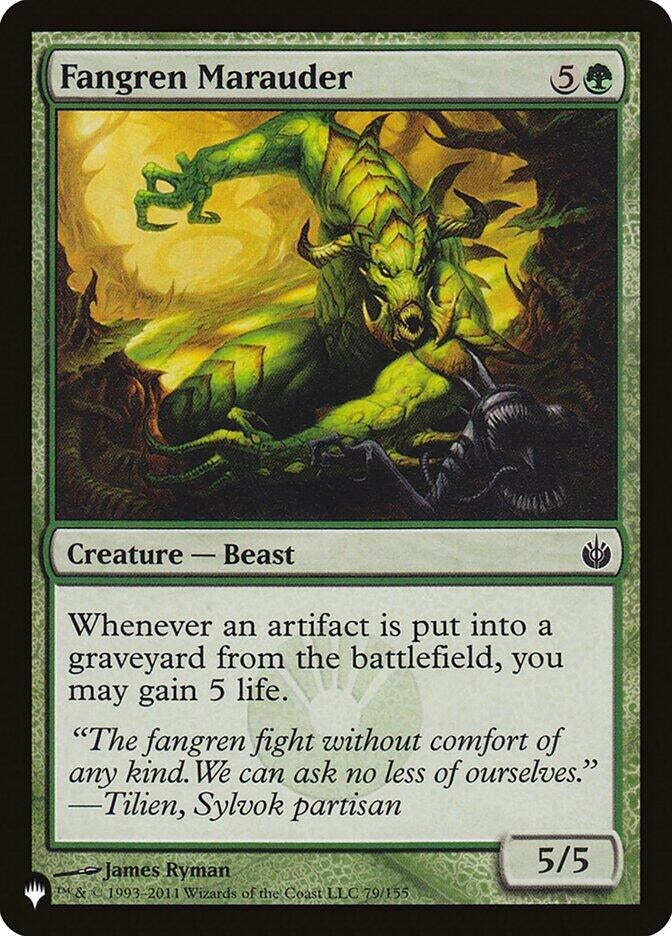 Image for Fangren Marauder (79/155) (The List Reprints) - Magic: The Gathering
