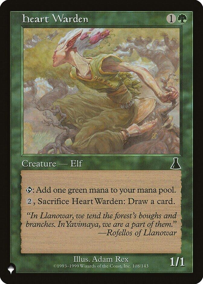 Image for Heart Warden (108/143) (The List Reprints) - Magic: The Gathering