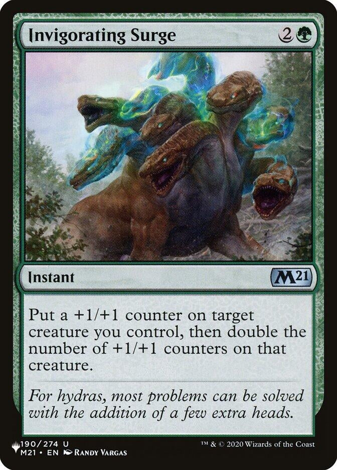 Image for Invigorating Surge (190/274) (The List Reprints) - Magic: The Gathering