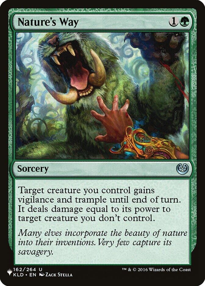 Nature's Way (162/264) (The List Reprints)
