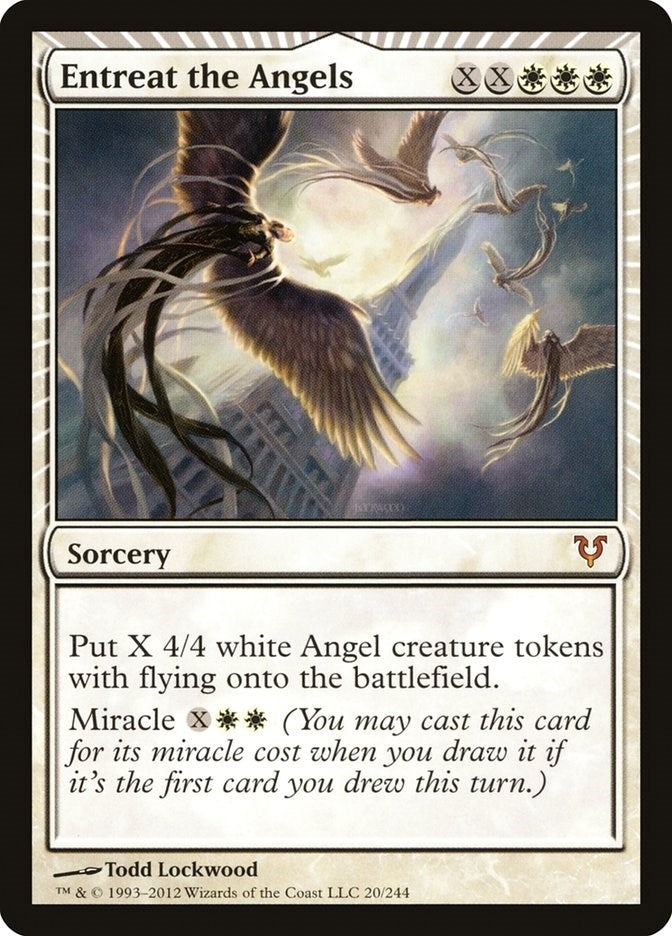 Image for Entreat the Angels (20) (Avacyn Restored) - Magic: The Gathering