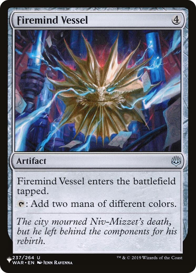 Image for Firemind Vessel (237/264) (The List Reprints) - Magic: The Gathering