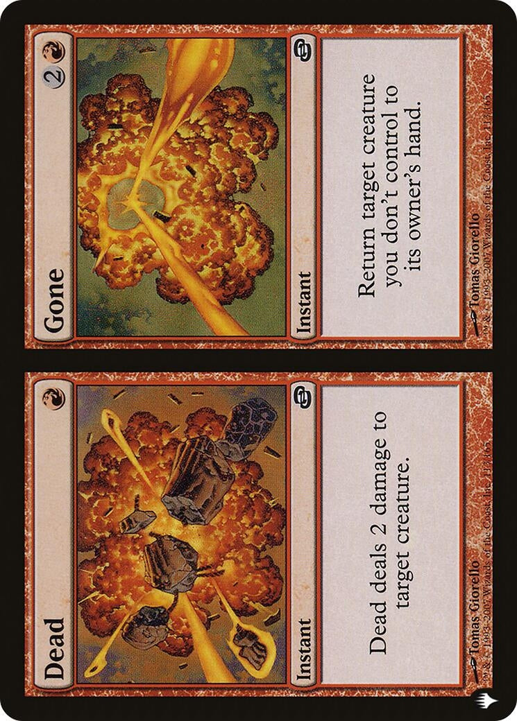 Image for Dead // Gone (113/165) (The List Reprints) - Magic: The Gathering