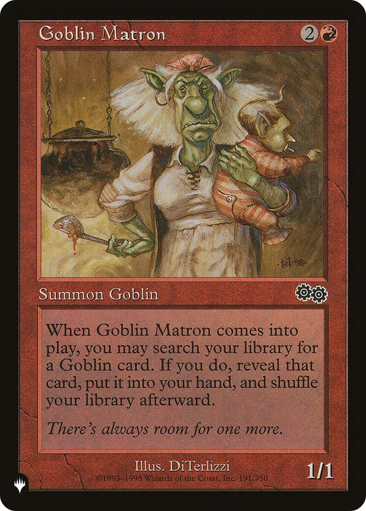 Image for Goblin Matron (USG) (191/350) (The List Reprints) - Magic: The Gathering