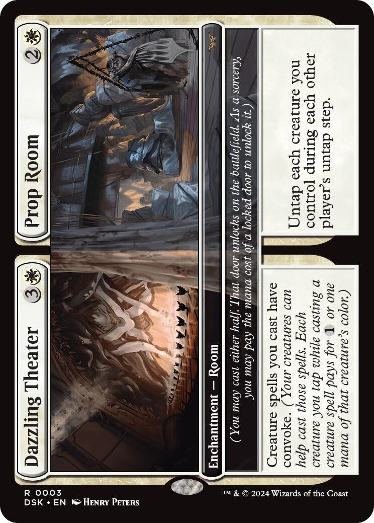 Image for Dazzling Theater // Prop Room (3) (Duskmourn: House of Horror) - Magic: The Gathering