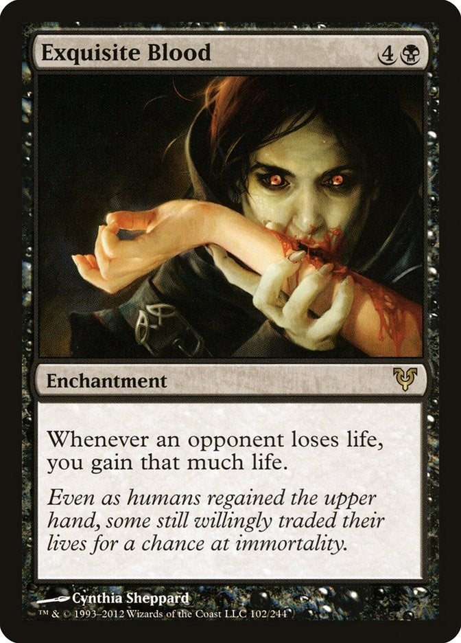 Image for Exquisite Blood (102) (Avacyn Restored) - Magic: The Gathering