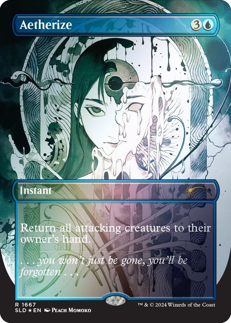 Image for Aetherize (Rainbow Foil) (1667) (Secret Lair Drop Series) - Magic: The Gathering