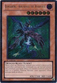 Image for Blackwing - Kogarashi the Wanderer (UTR) (EXVC-EN009) (EXVC) - YuGiOh