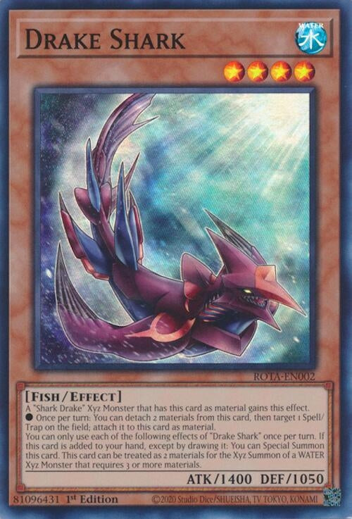 Image for Drake Shark (ROTA-EN002) (ROTA) - YuGiOh