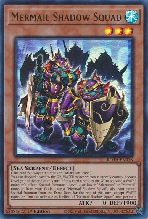 Image for Mermail Shadow Squad (ROTA-EN018) (ROTA) - YuGiOh