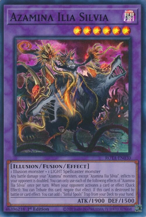 Image for Azamina Ilia Silvia (ROTA-EN030) (ROTA) - YuGiOh