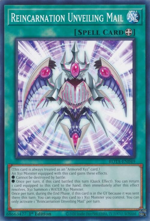 Image for Reincarnation Unveiling Mail (ROTA-EN049) (ROTA) - YuGiOh