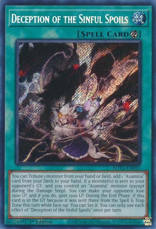 Image for Deception of the Sinful Spoils (ROTA-EN055) (ROTA) - YuGiOh