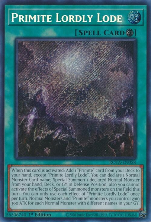 Image for Primite Lordly Lode (ROTA-EN058) (ROTA) - YuGiOh