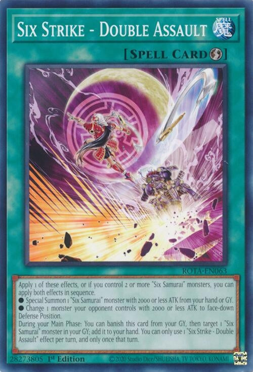 Image for Six Strike - Double Assault (ROTA-EN063) (ROTA) - YuGiOh
