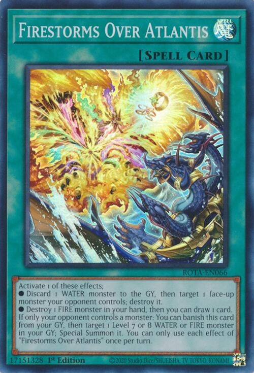 Image for Firestorms Over Atlantis (ROTA-EN066) (ROTA) - YuGiOh