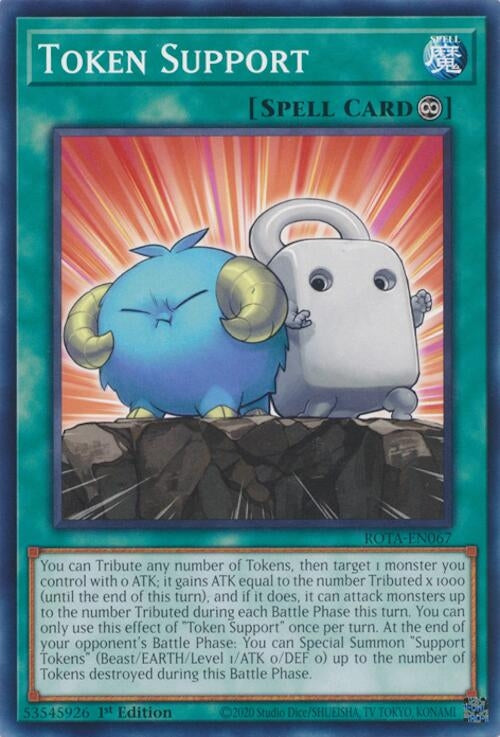 Image for Token Support (ROTA-EN067) (ROTA) - YuGiOh