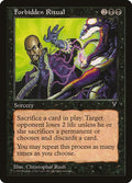 Image for Forbidden Ritual (Visions) - Magic: The Gathering