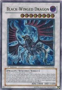 Image for Black-Winged Dragon (UTR) (TSHD-EN040) (TSHD) - YuGiOh
