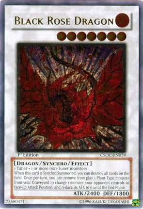 Image for Black Rose Dragon (UTR) (CSOC-EN039) (CSOC) - YuGiOh