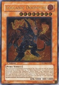Image for Volcanic Doomfire (UTR) (FOTB-EN008) (FOTB) - YuGiOh