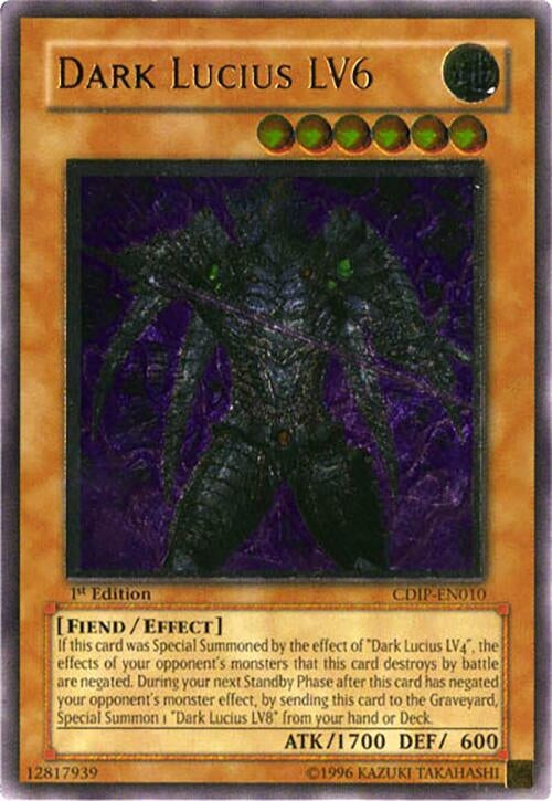 Image for Dark Lucius LV6 (UTR) (CDIP-EN010) (CDIP) - YuGiOh