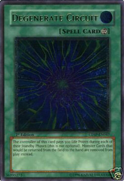 Image for Degenerate Circuit (UTR) (CDIP-EN047) (CDIP) - YuGiOh