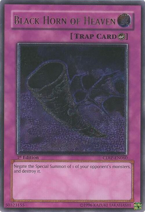 Image for Black Horn of Heaven (UTR) (CDIP-EN060) (CDIP) - YuGiOh