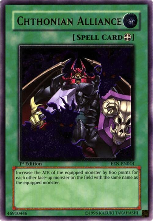 Image for Chthonian Alliance (UTR) (EEN-EN044) (EEN) - YuGiOh