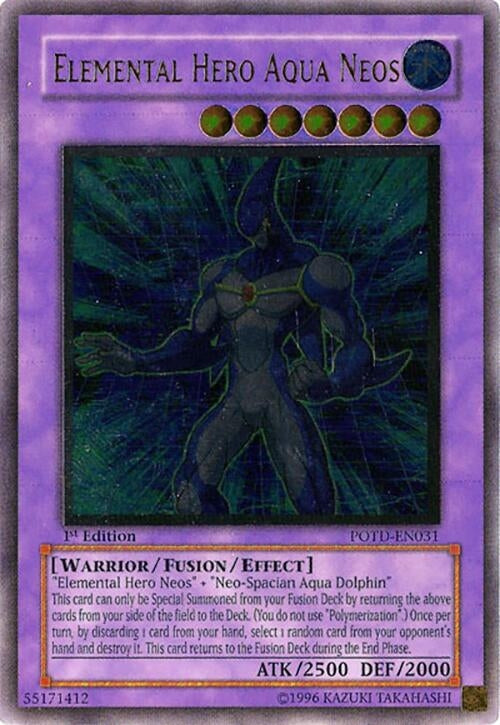 Image for Elemental Hero Aqua Neos (UTR) (POTD-EN031) - YuGiOh