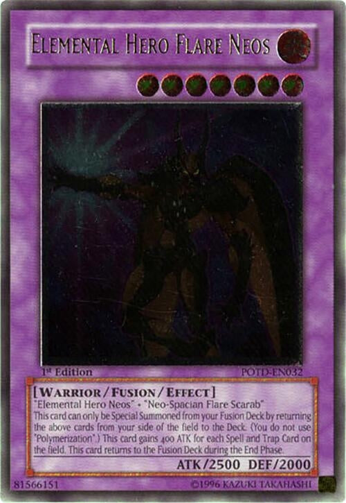 Image for Elemental Hero Flare Neos (UTR) (POTD-EN032) - YuGiOh