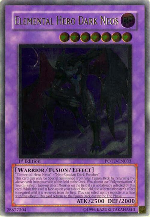 Image for Elemental Hero Dark Neos (UTR) (POTD-EN033) - YuGiOh